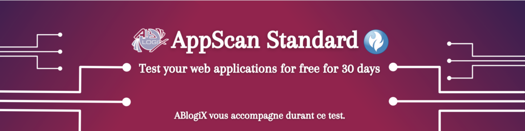 AppScan Standard form banner